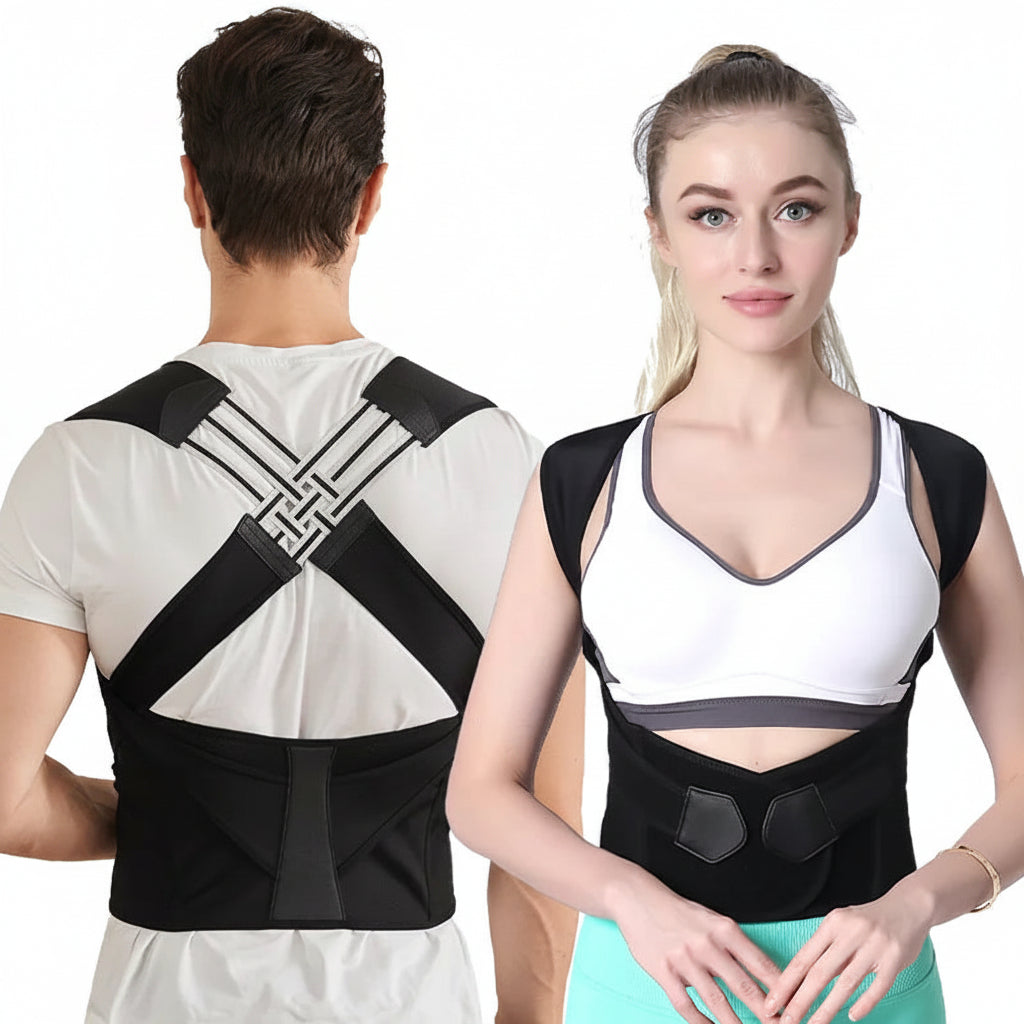 Dropshipping Stock Adjustable Back Posture Corrector Belt Women Men Prevent Slouching Relieve Pain Posture Corrector